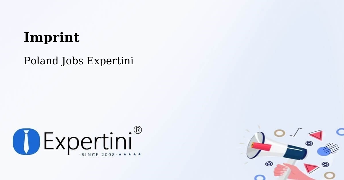 Imprint – Białystok - Poland Jobs Expertini